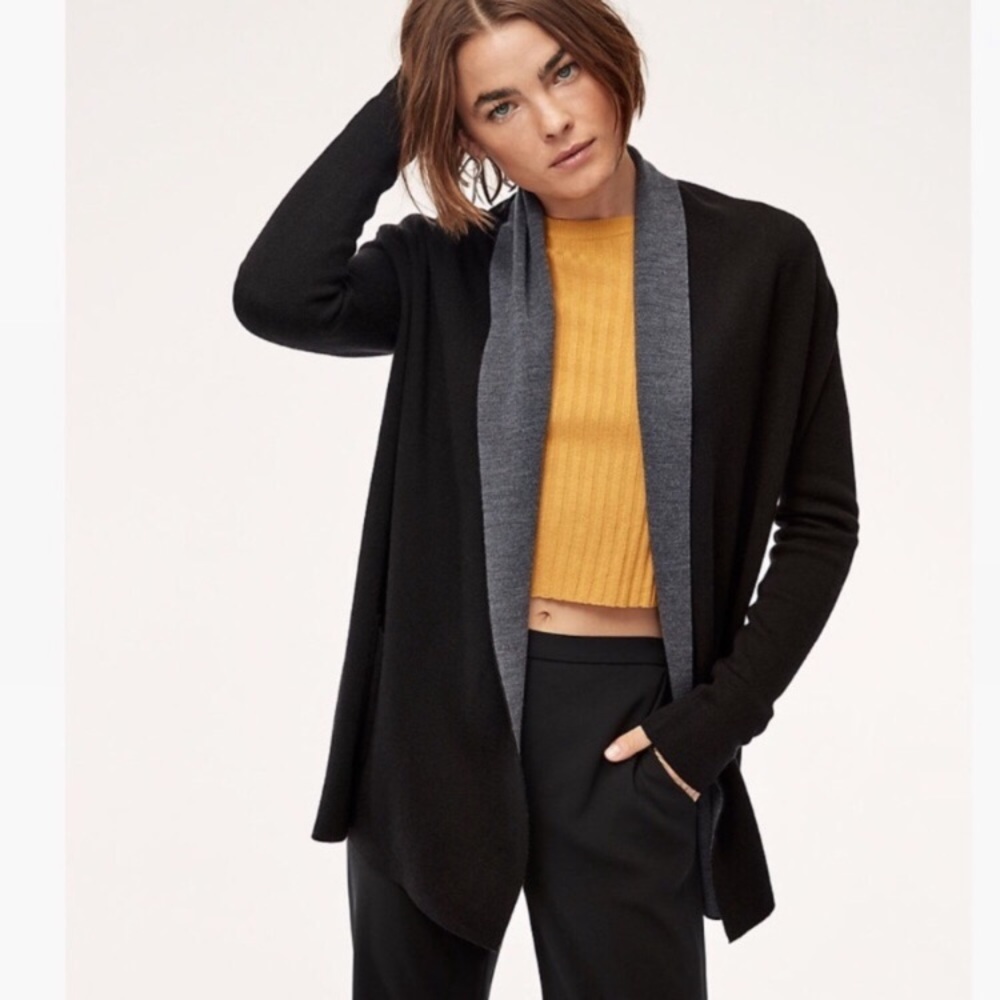 Aritzia Babaton Beekman cardigan in merino wool